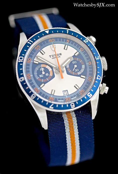 ebay tudor heritage chrono blue|tudor heritage chrono review.